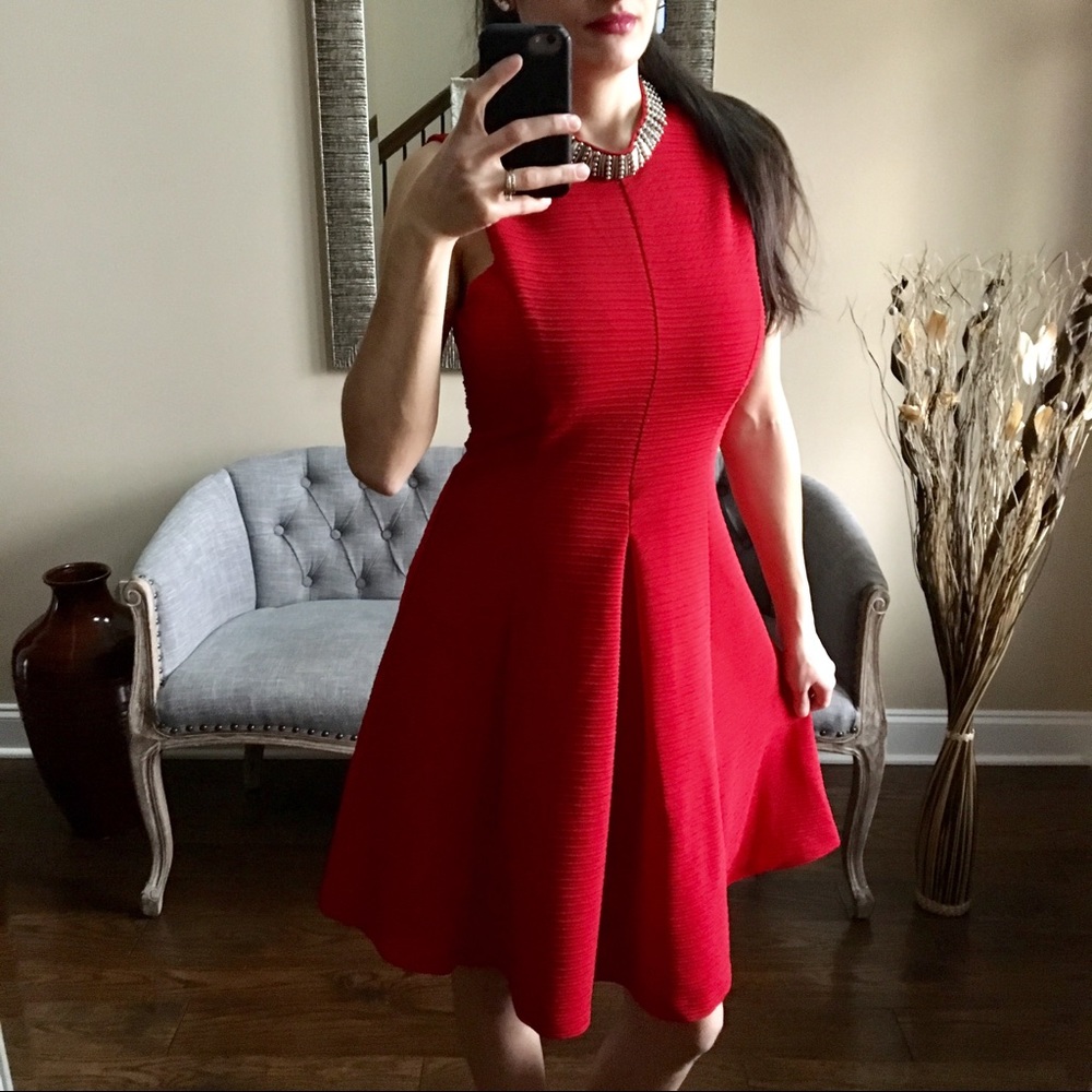 Cremieux Red Dress NWT